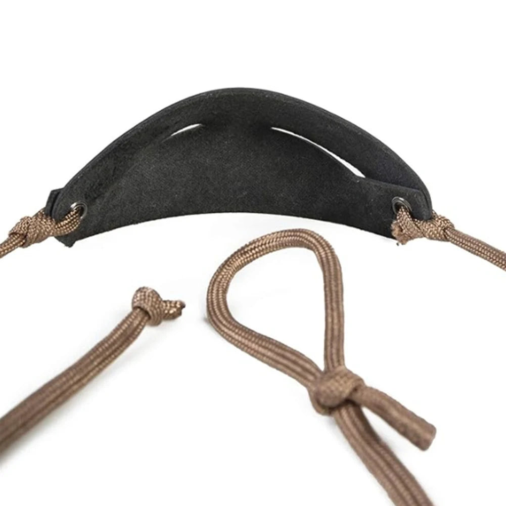 Handmade Leather Shepherd Sling Pouch Slingshot For Outdoor Camping