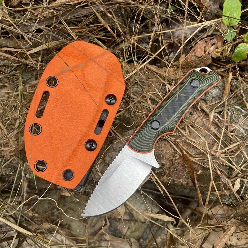 NONEDIY BM 15017 Two-Tone G10 Fixed Blade Knife