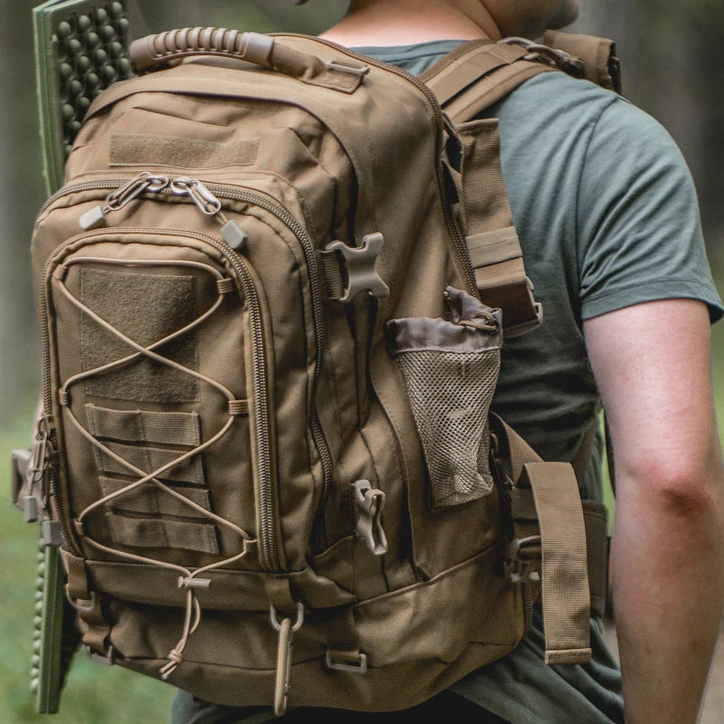 LQARMY Tactical Backpack Large Capacity Outdoor Rucksack