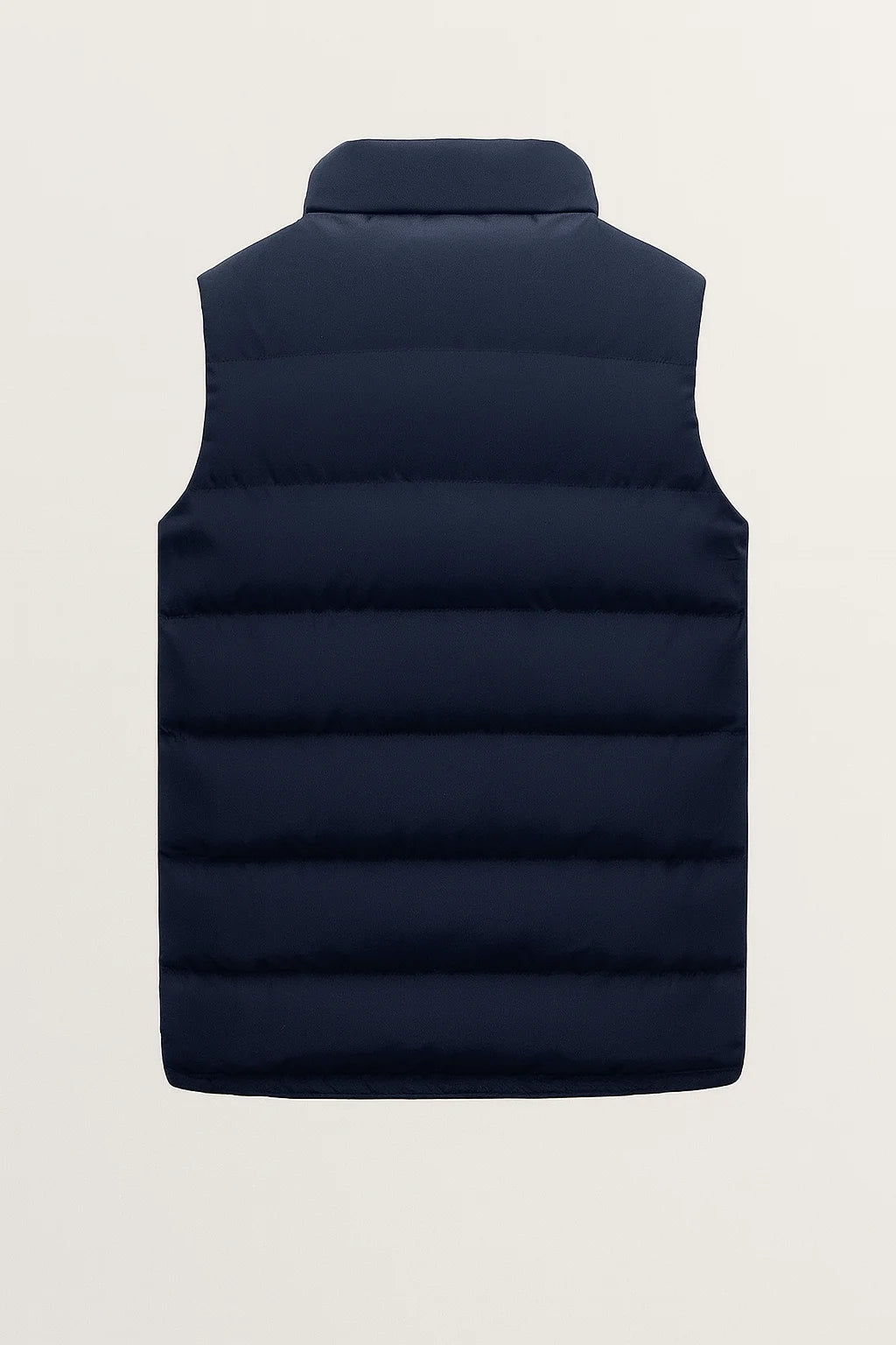 NONECN Fall Sleeveless Vest Men Casual Zipper Waistcoat