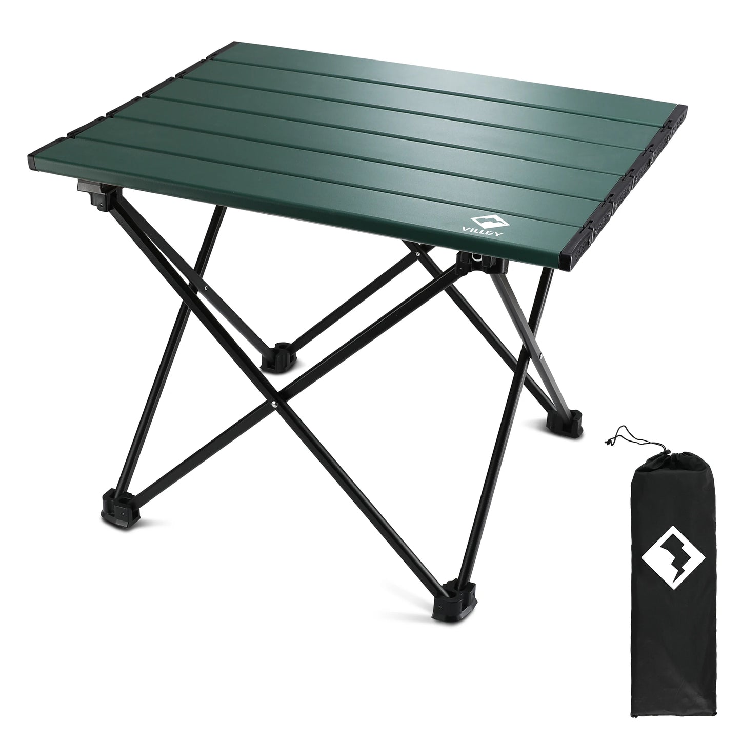 Villey Ultralight Portable Camping Side Table Aluminum Folding