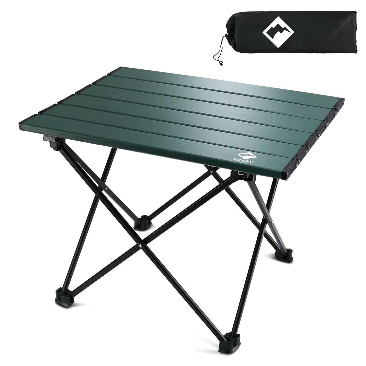 Villey Ultralight Portable Camping Side Table Aluminum Folding