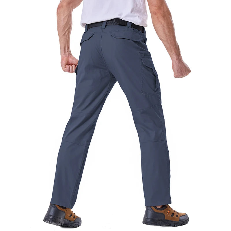 ReFire Gear Men's Ripstop Tactical Hiking Cargo Pants Water Resistant
