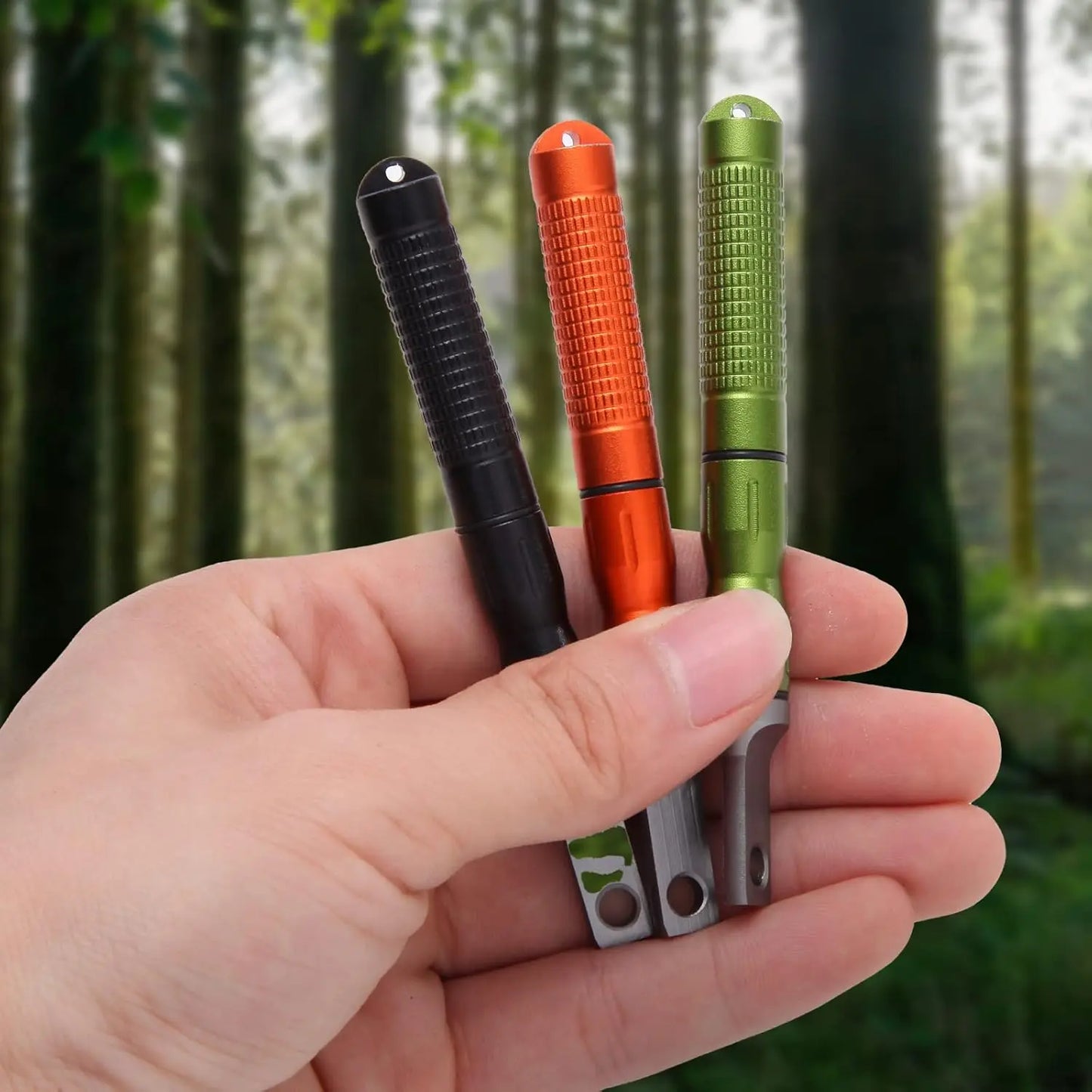 3-Pack Compact Fire Starter Sticks With Scraper For Survival