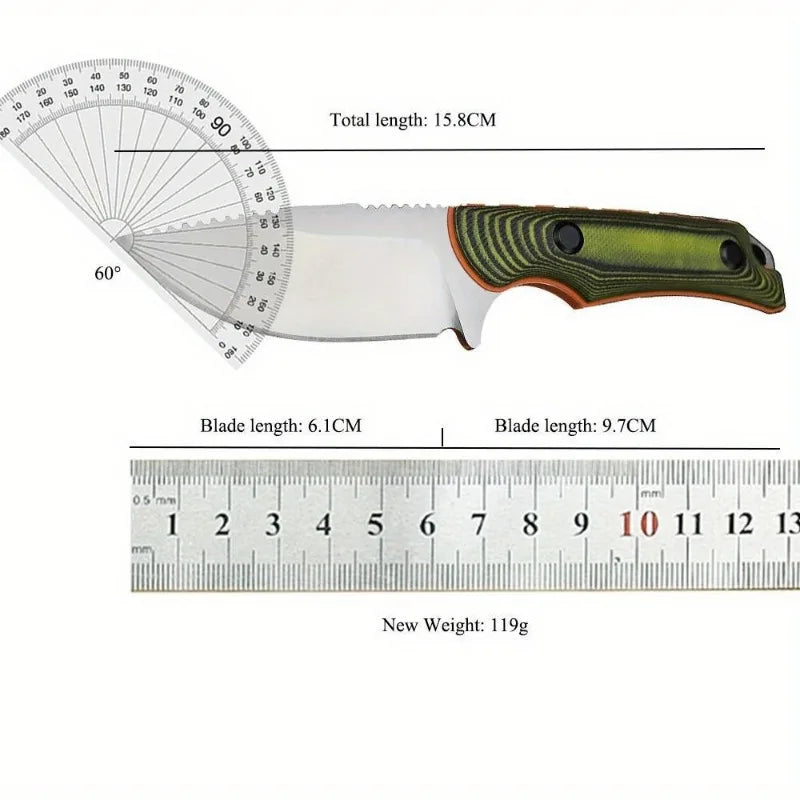 NONEDIY BM 15017 Two-Tone G10 Fixed Blade Knife