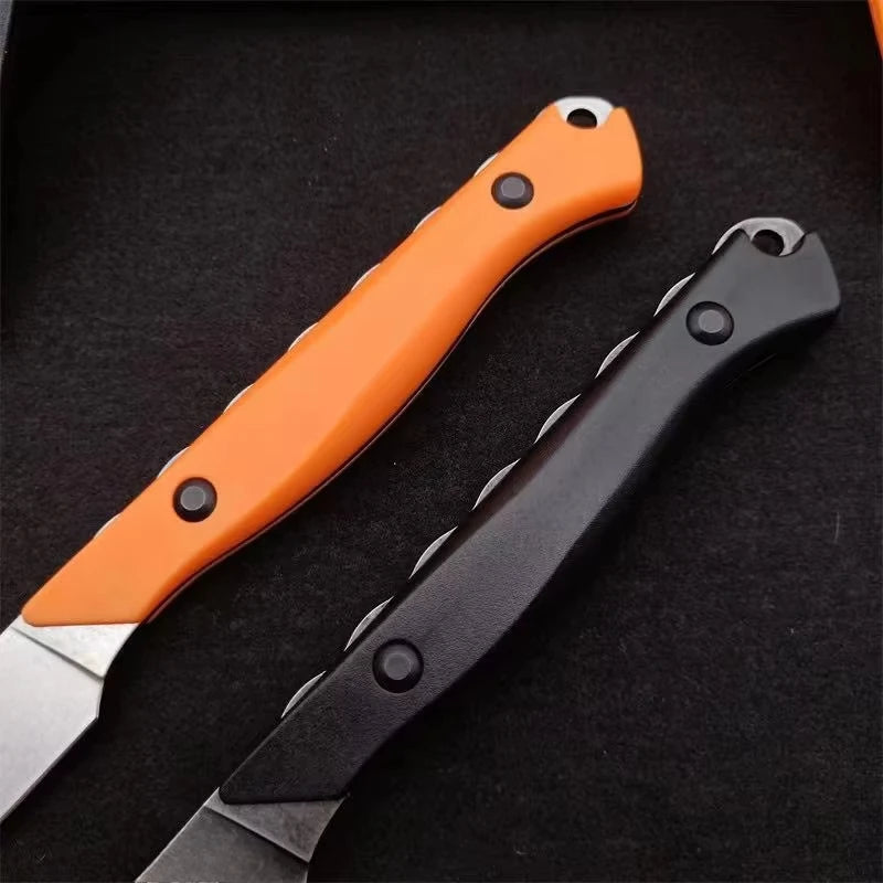 DIY Supplies Woodworking Portable EDC Pocket Fixed Blade Knife