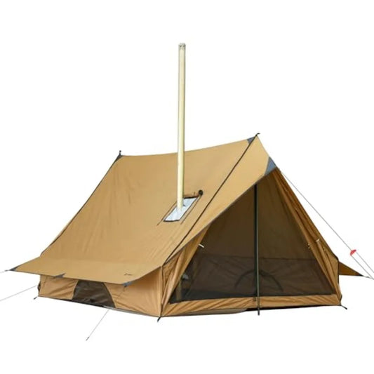 Camping Cabin Chalet Pro Wall Tent With Stove Jack