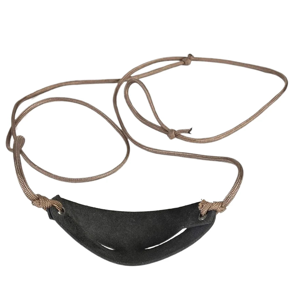 Handmade Leather Shepherd Sling Pouch Slingshot For Outdoor Camping