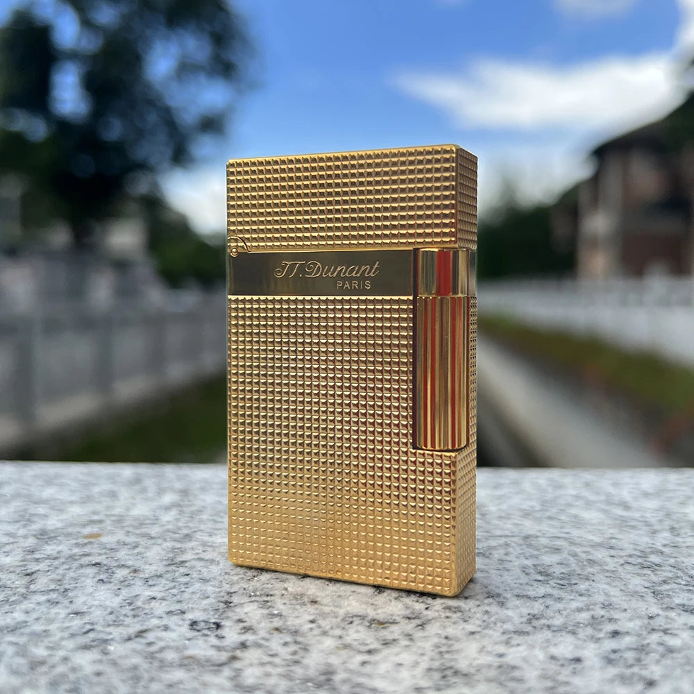 JTDUNANT Classic Butane Lighter Engraved Cigar Accessory