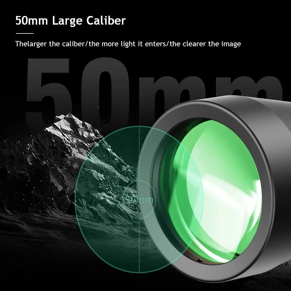 Professional HD Binoculars With BAK4 Prism For Long Range Waterproof