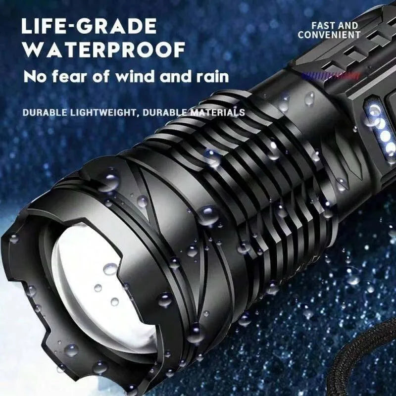 KEWEN Rechargeable USB-C Flashlight With Power Bank