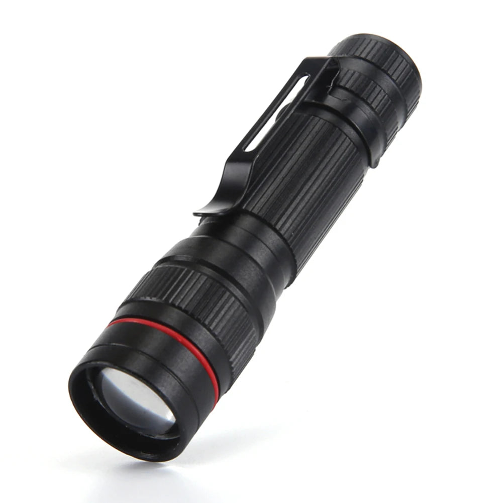 APWIKOGER XPE LED Flashlight USB Rechargeable Camping Light