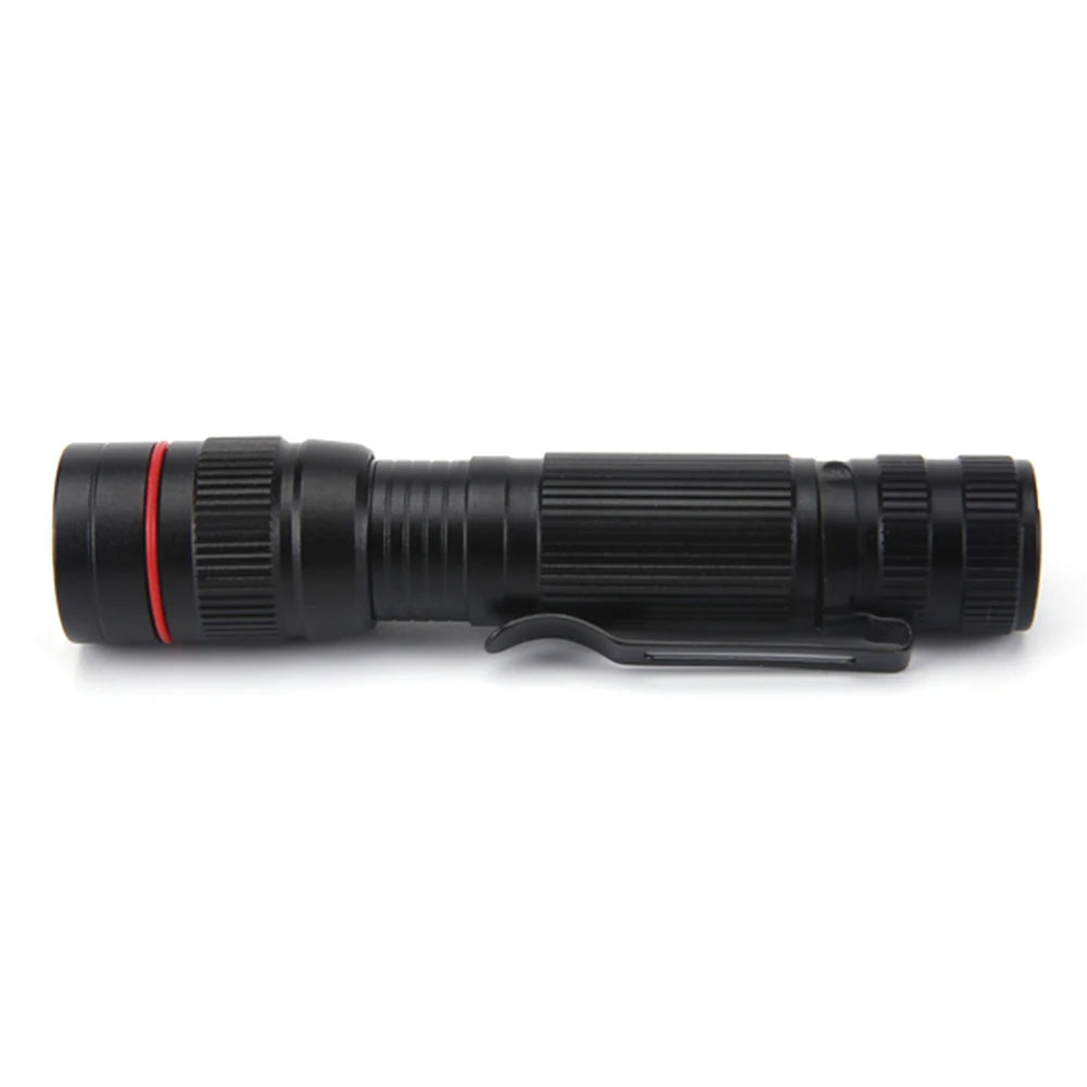 Emergency LED Flashlight Waterproof Portable Camping Light 300LM 600mAh