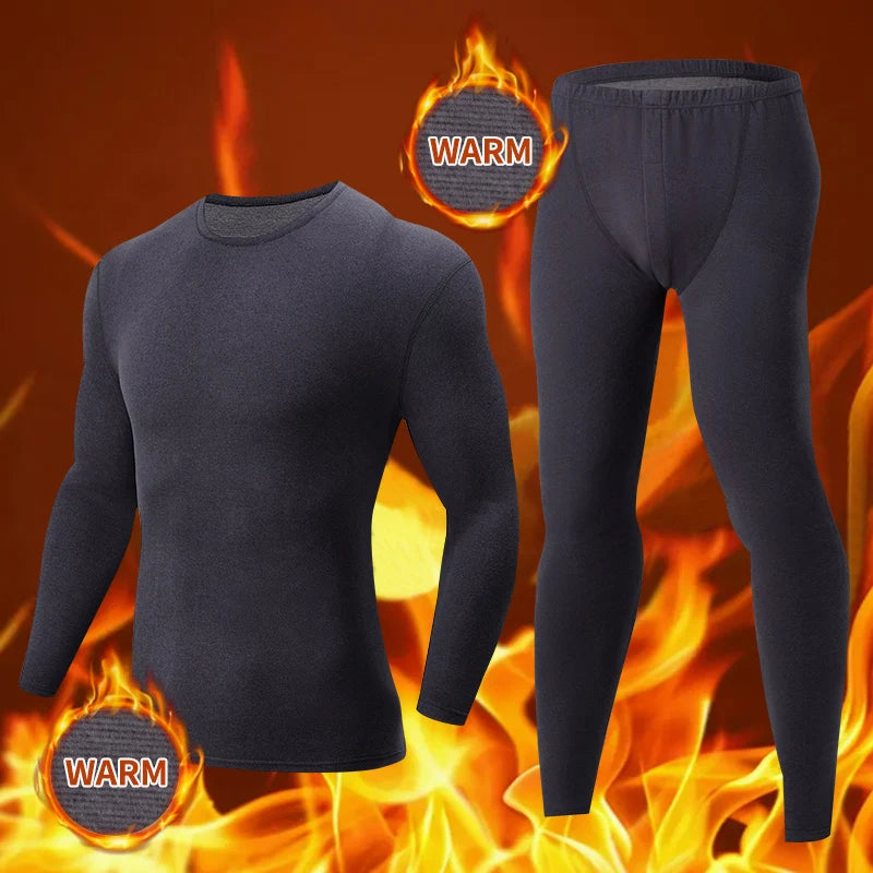 Men's Thermal Underwear Long Johns 2 Pack Winter Comfort Essentials