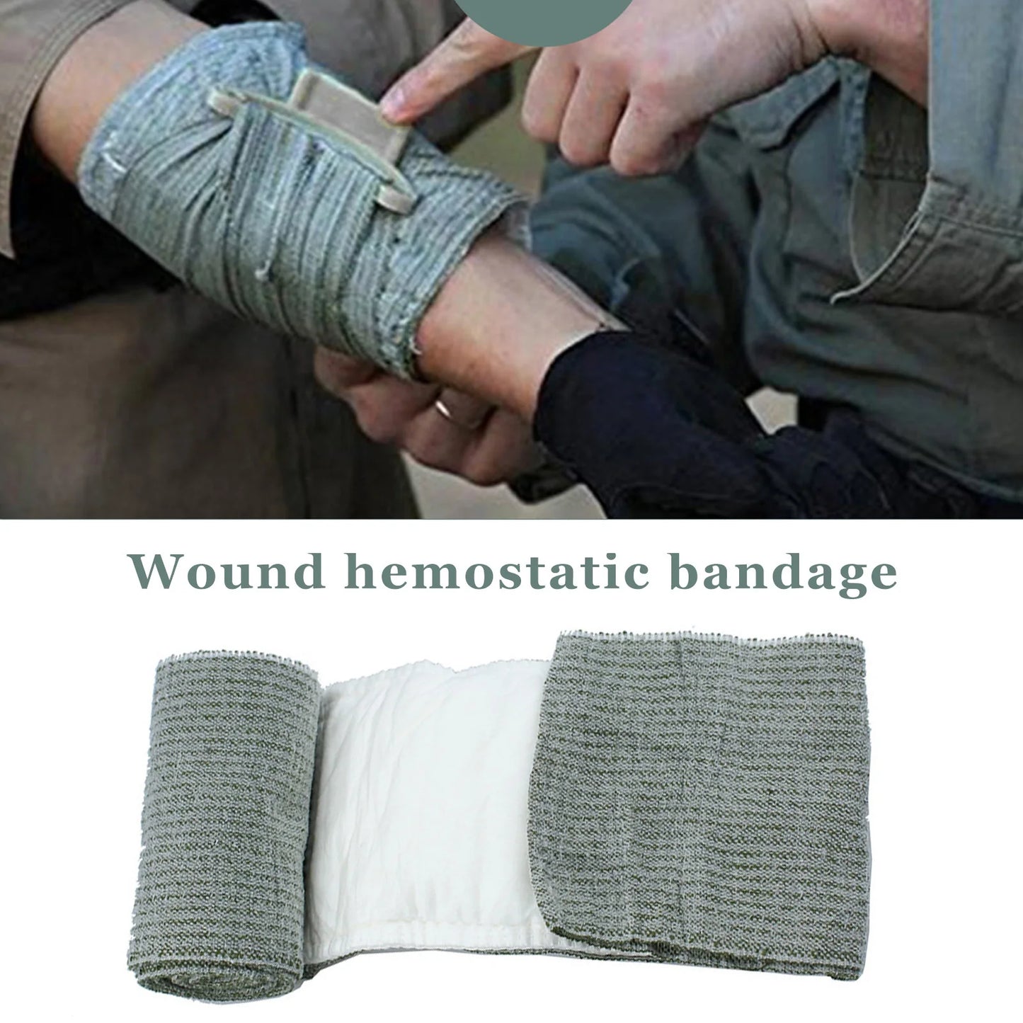 RZAHUAHU First Aid Tourniquet And Hemostatic Bandage For Outdoor Emergency
