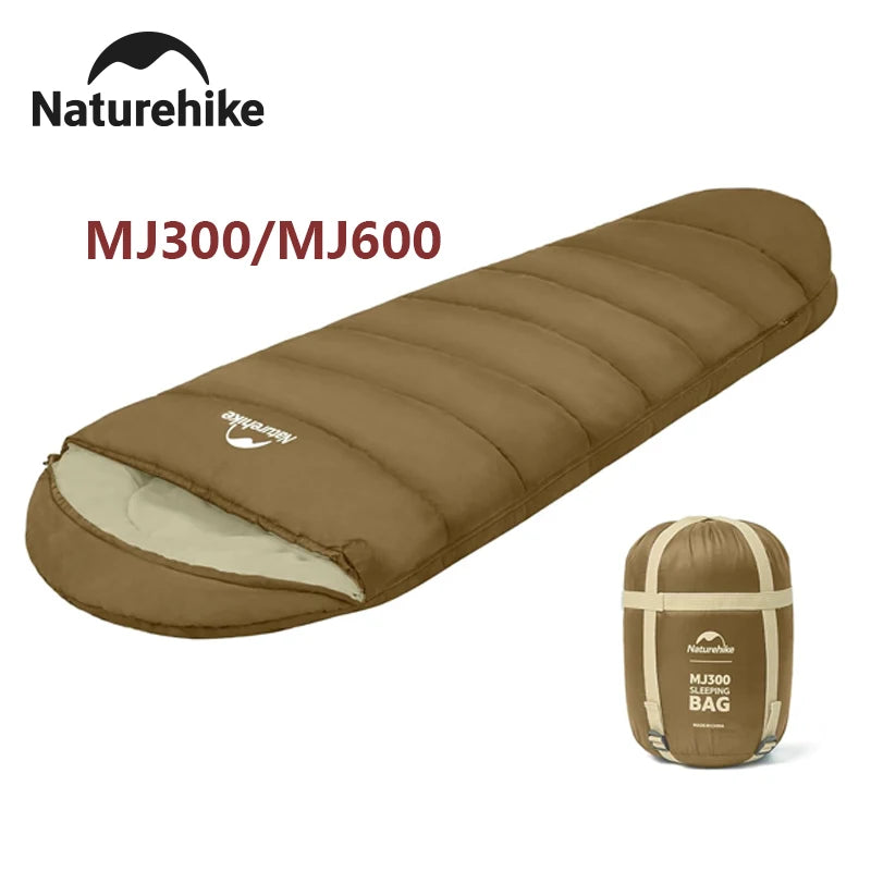 Naturehike MJ300 MJ600 Lightweight Waterproof Mummy Sleeping Bag