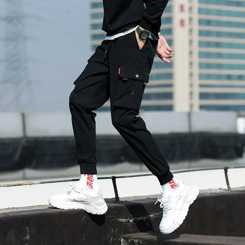 Men's Cargo Tactical Pants With Multi-Pockets
