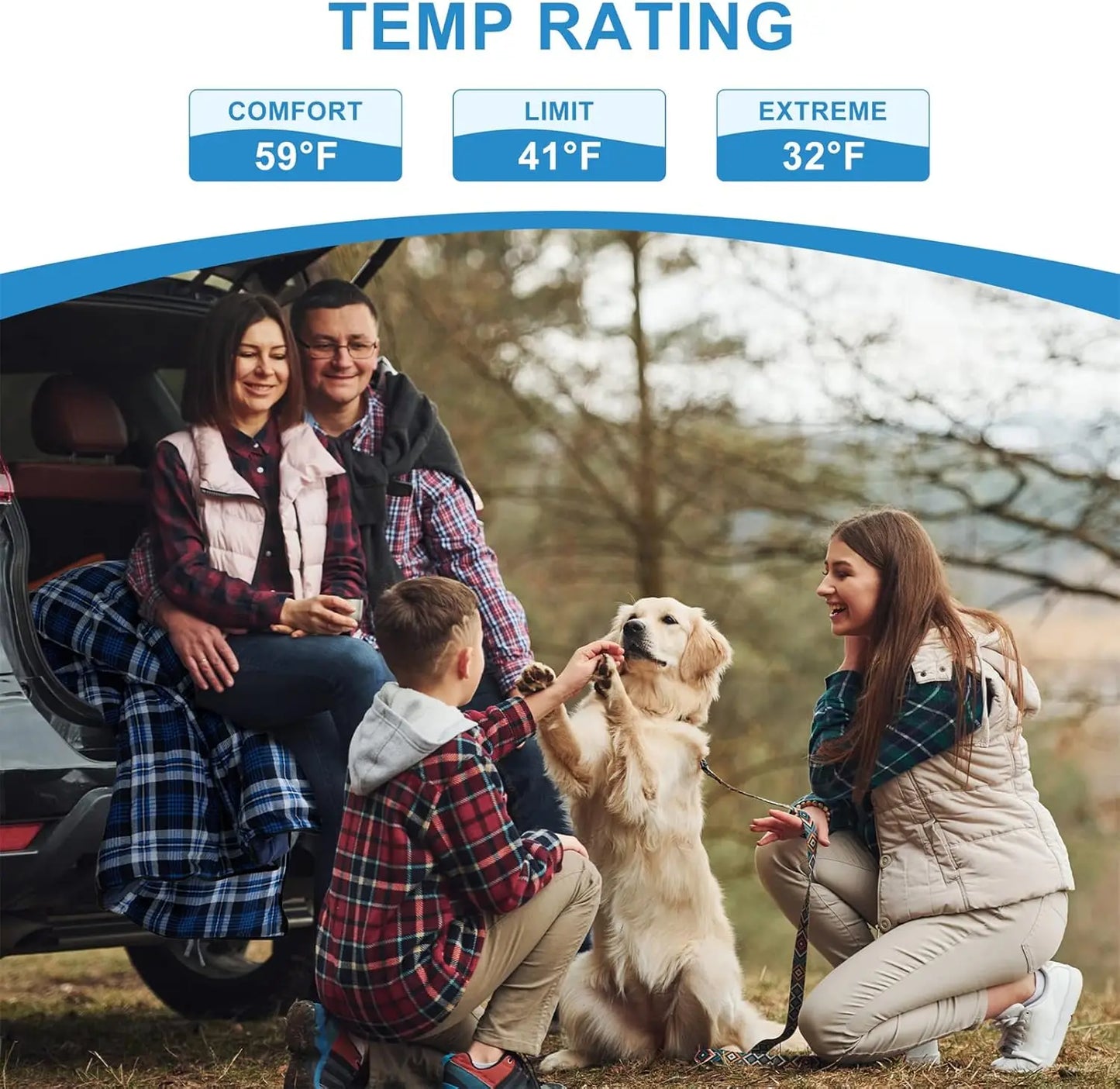 Cotton Flannel Sleeping Bag Camping Waterproof Lightweight