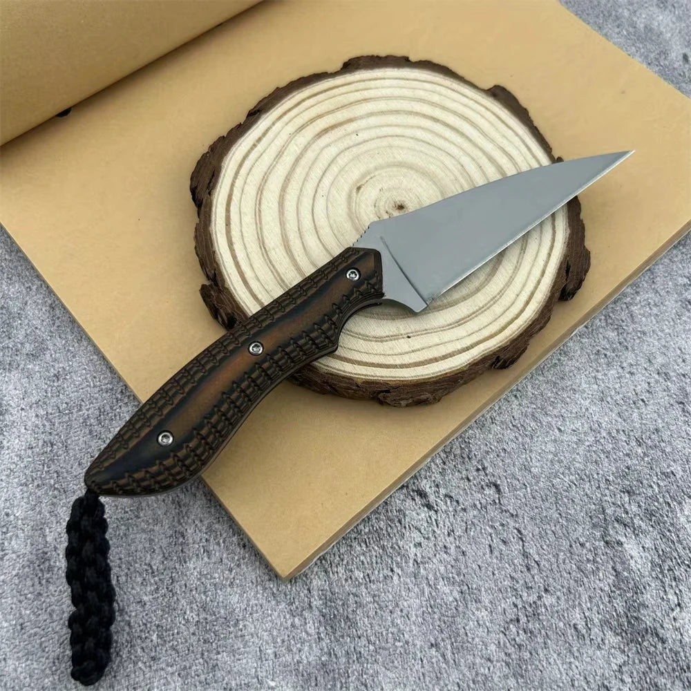 DIY Supplies Woodworking Fixed Blade Knife for Outdoor Use