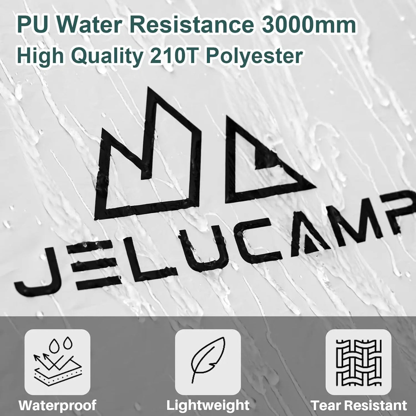 Lightweight Canvas Dome Tent Waterproof Easy Setup For Camping And Hiking