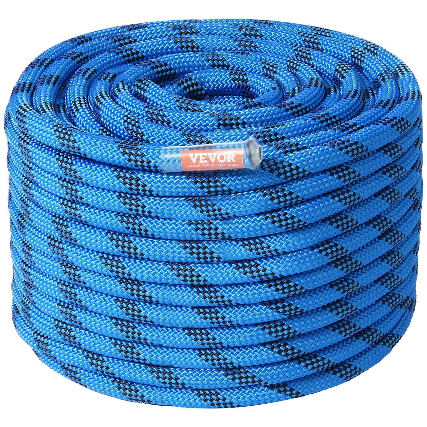 VEVOR Static Climbing Rope With Steel Snap Hooks