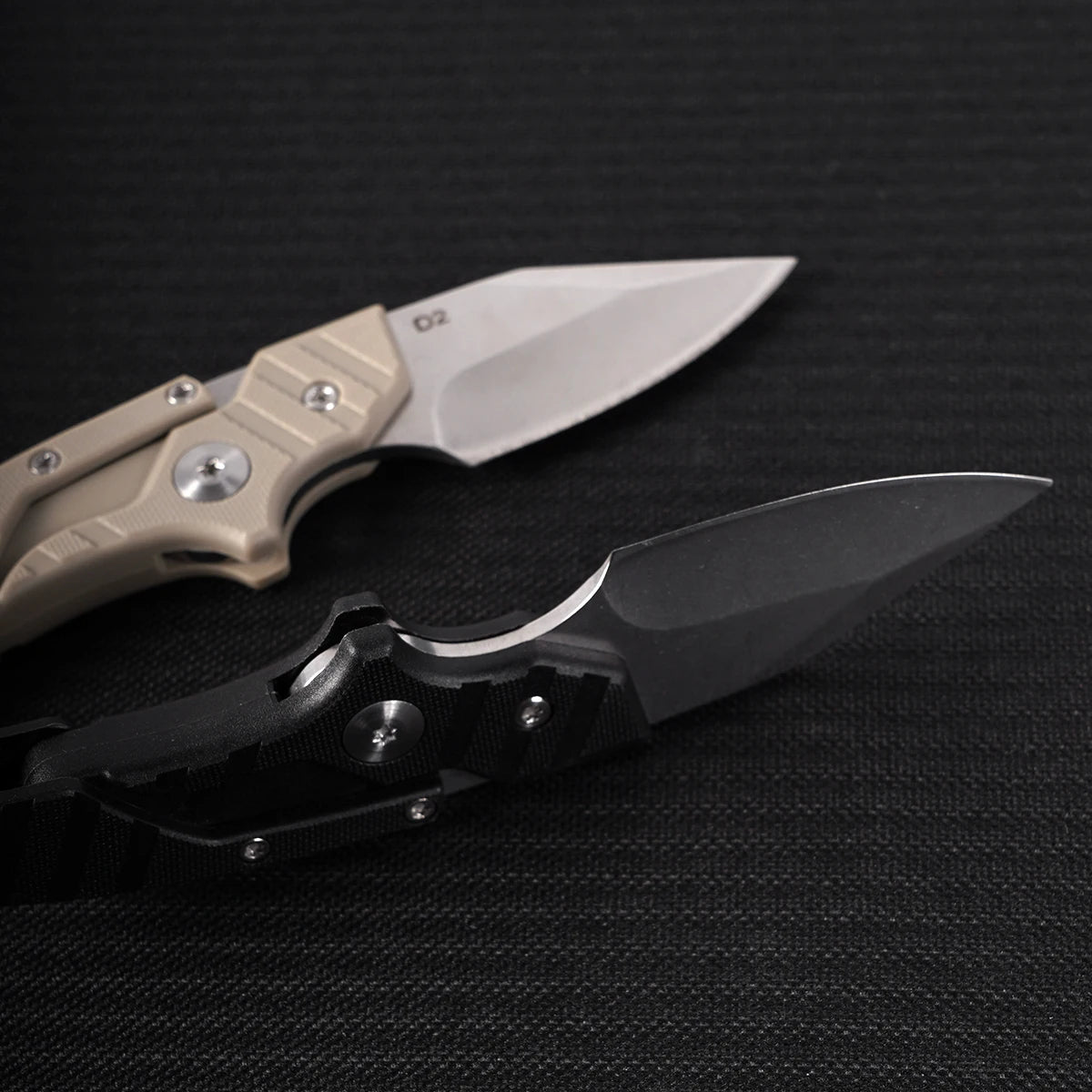 NONEDIY Wild Camping EDC Knife Transformable D2 Steel Blade