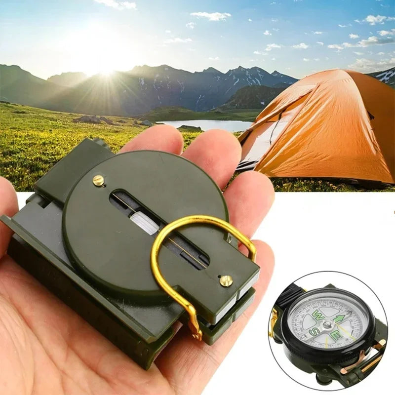 Waterproof High Precision Compass For Outdoor Hiking And Mountaineering