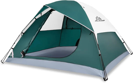 Lightweight Canvas Dome Tent Waterproof Easy Setup For Camping And Hiking