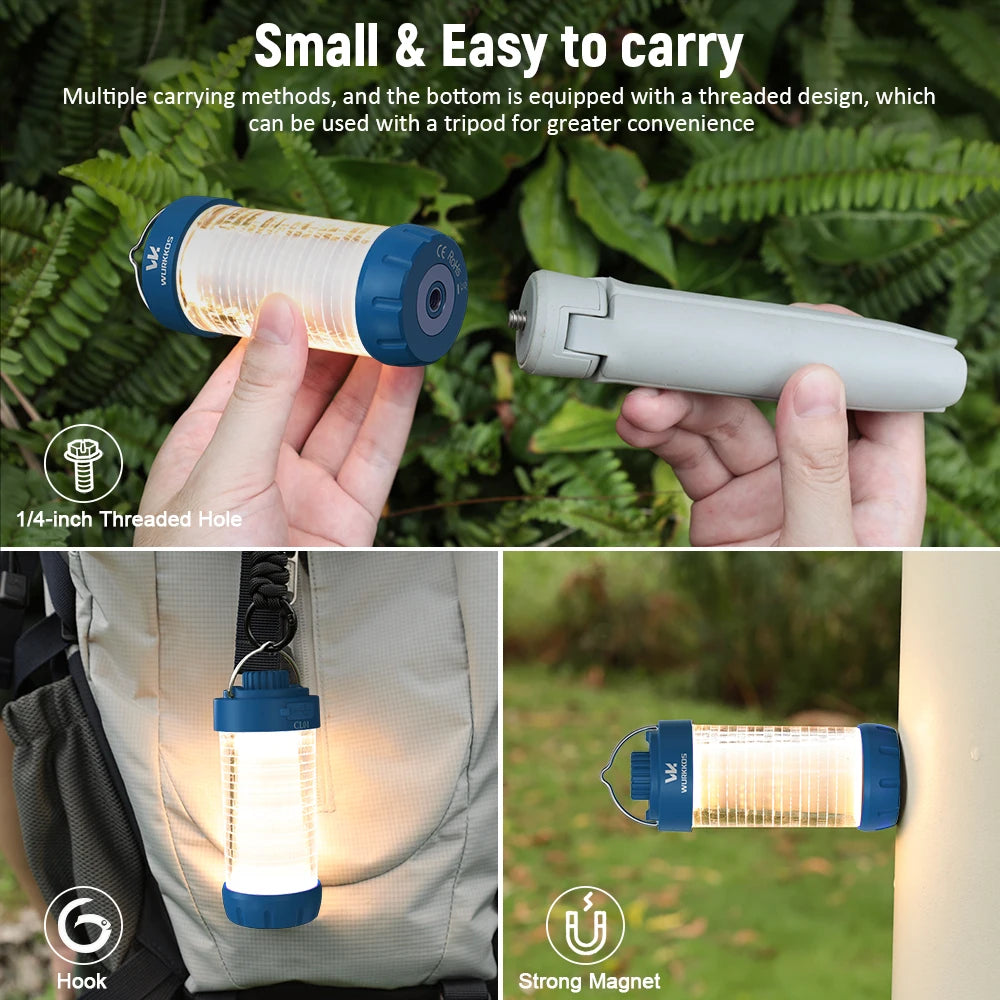 Wurkkos CL01 Mini RGB 360 Degree Flashlight Rechargeable 21700 Battery