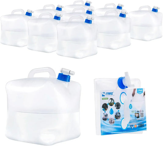 Collapsible Water Jug With Spigot BPA Free For Camping