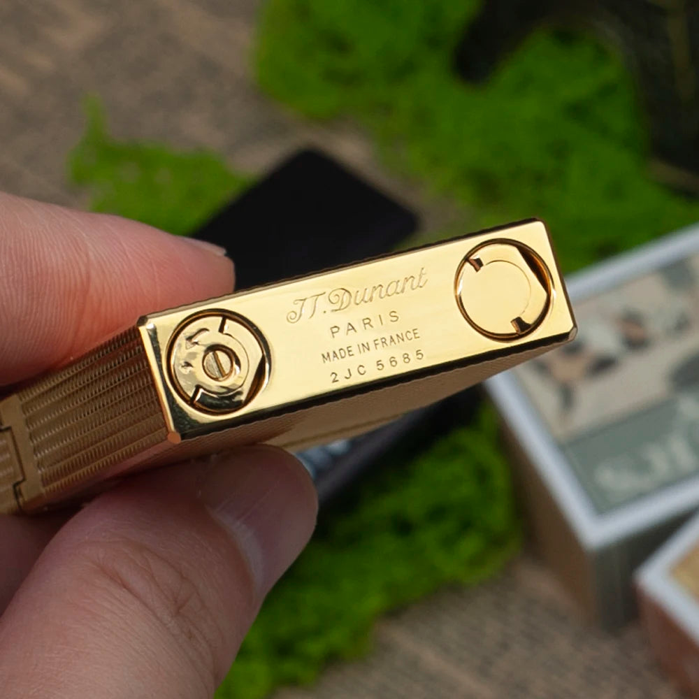 JTDUNANT Classic Butane Lighter Engraved Cigar Accessory