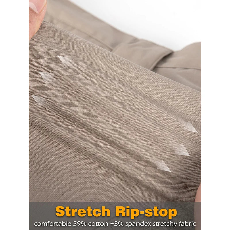 ReFire Gear Men's Ripstop Tactical Hiking Cargo Pants Water Resistant