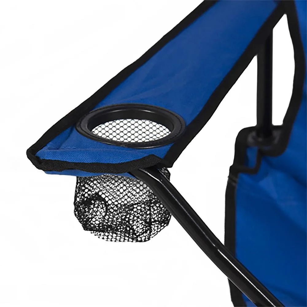 Foldable Double Chair With Umbrella Table And Cooler Outdoors