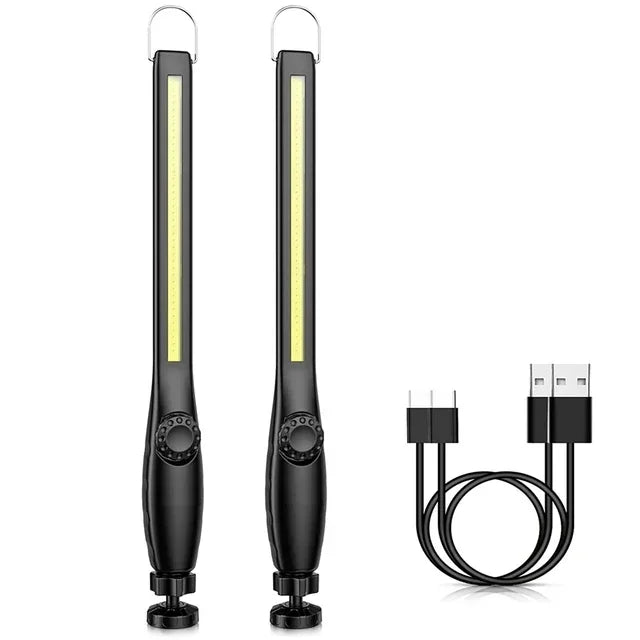 ESMARTER COB LED Magnetic Work Light USB Rechargeable Torch