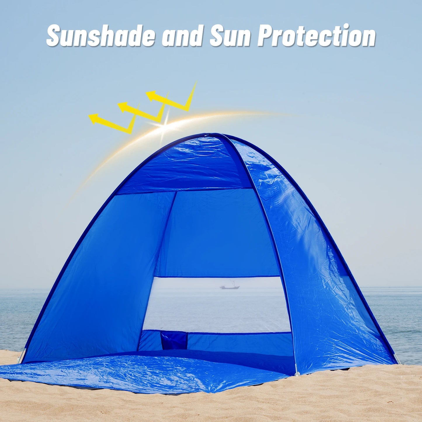 Pakicetus Pop Up Beach Tent With Carry Bag