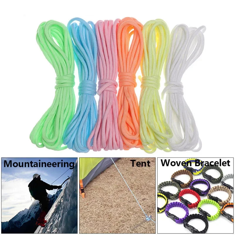 Luminous 9-Strand 4mm Paracord Nylon 550