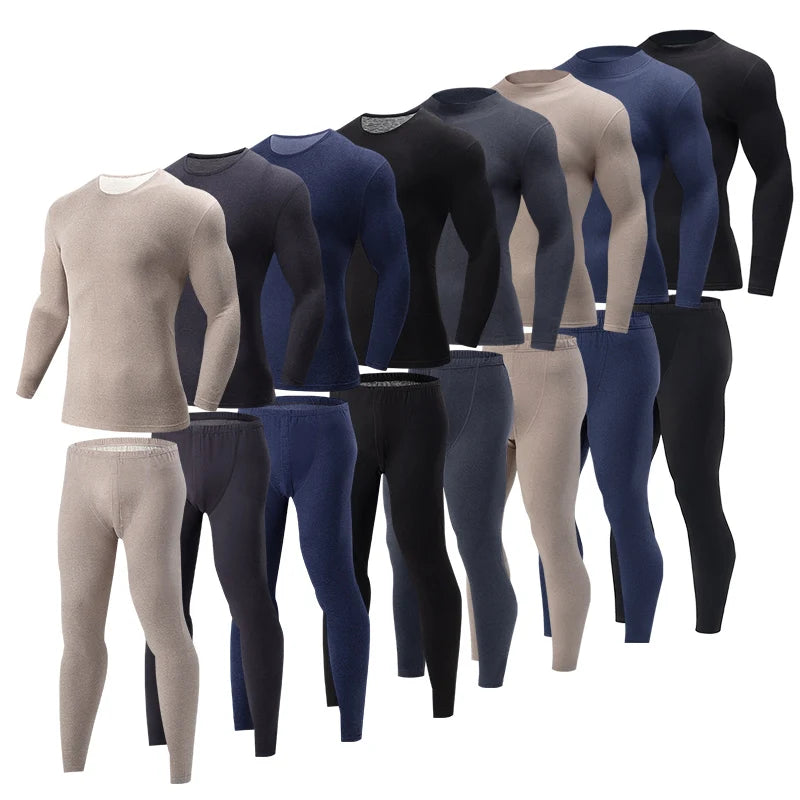 Men's Thermal Underwear Long Johns 2 Pack Winter Comfort Essentials