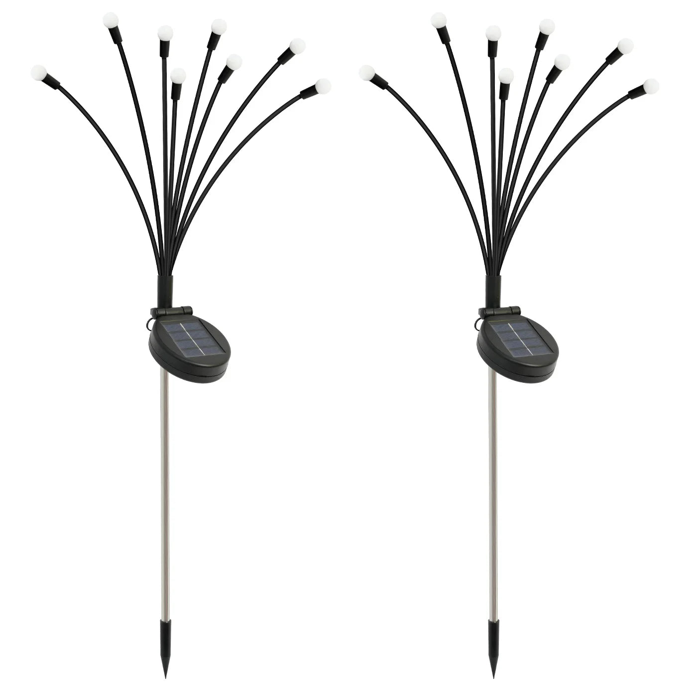 Eight-Head Solar Firefly Lights Outdoor Decorative Garden Pathway