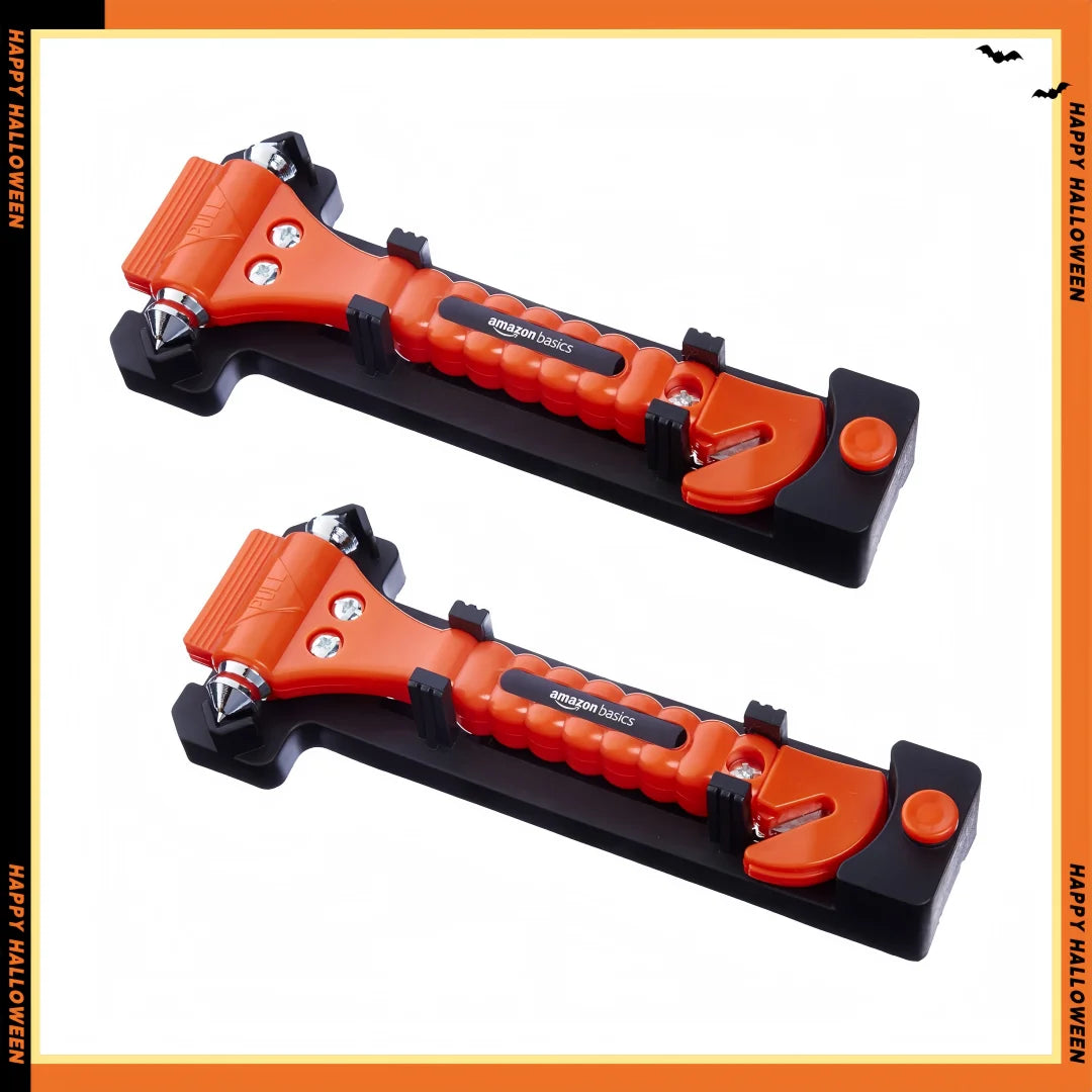 Emergency Car Escape Tool 2Pack Window Breaker Seat Belt Cutter