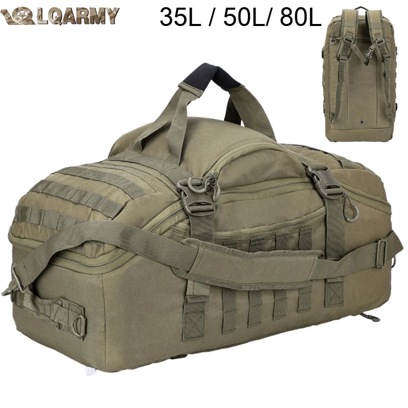 LQARMY Outdoor Molle Backpack For Hiking And Camping