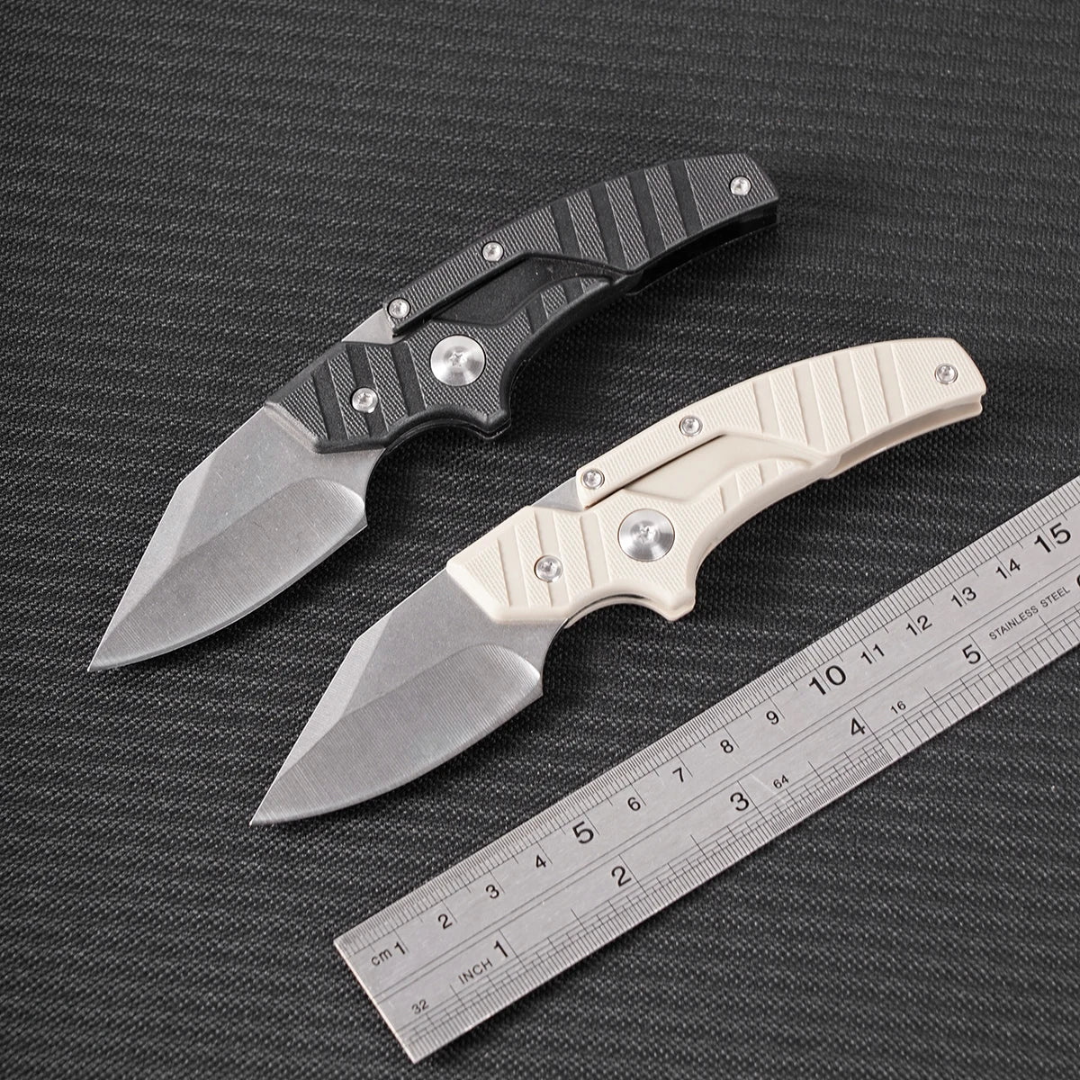 NONEDIY Wild Camping EDC Knife Transformable D2 Steel Blade