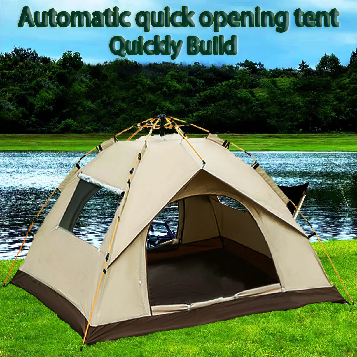 Pakicetus Outdoor Sunshade Camping Tent Waterproof Shelter