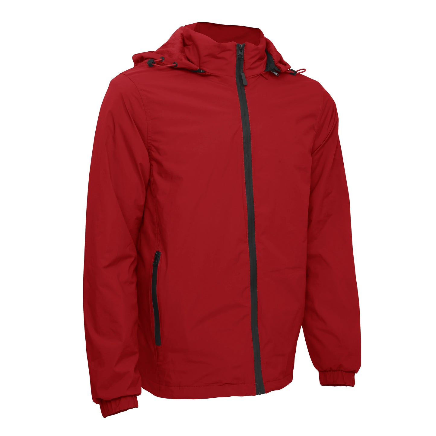 NONECN Men's Casual Hooded Jacket Windbreaker With Zipper Pocket
