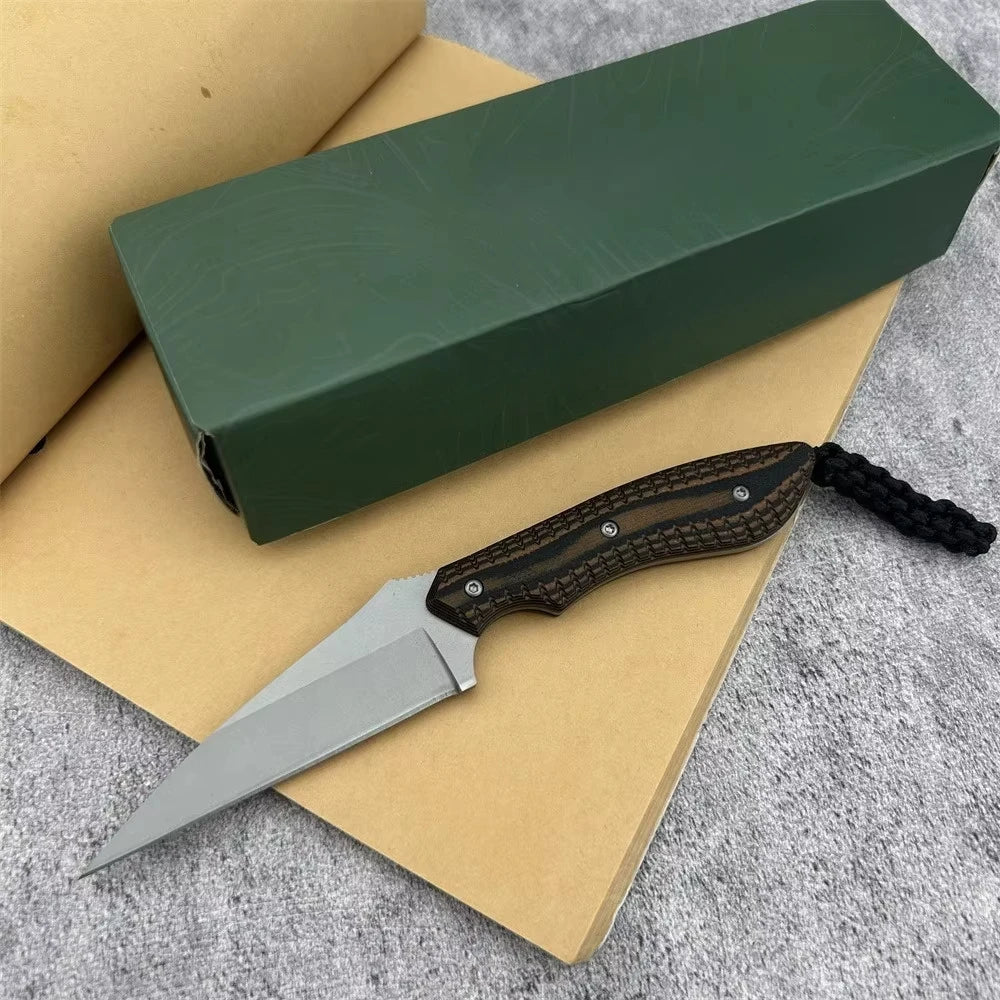 DIY Supplies Woodworking Fixed Blade Knife for Outdoor Use