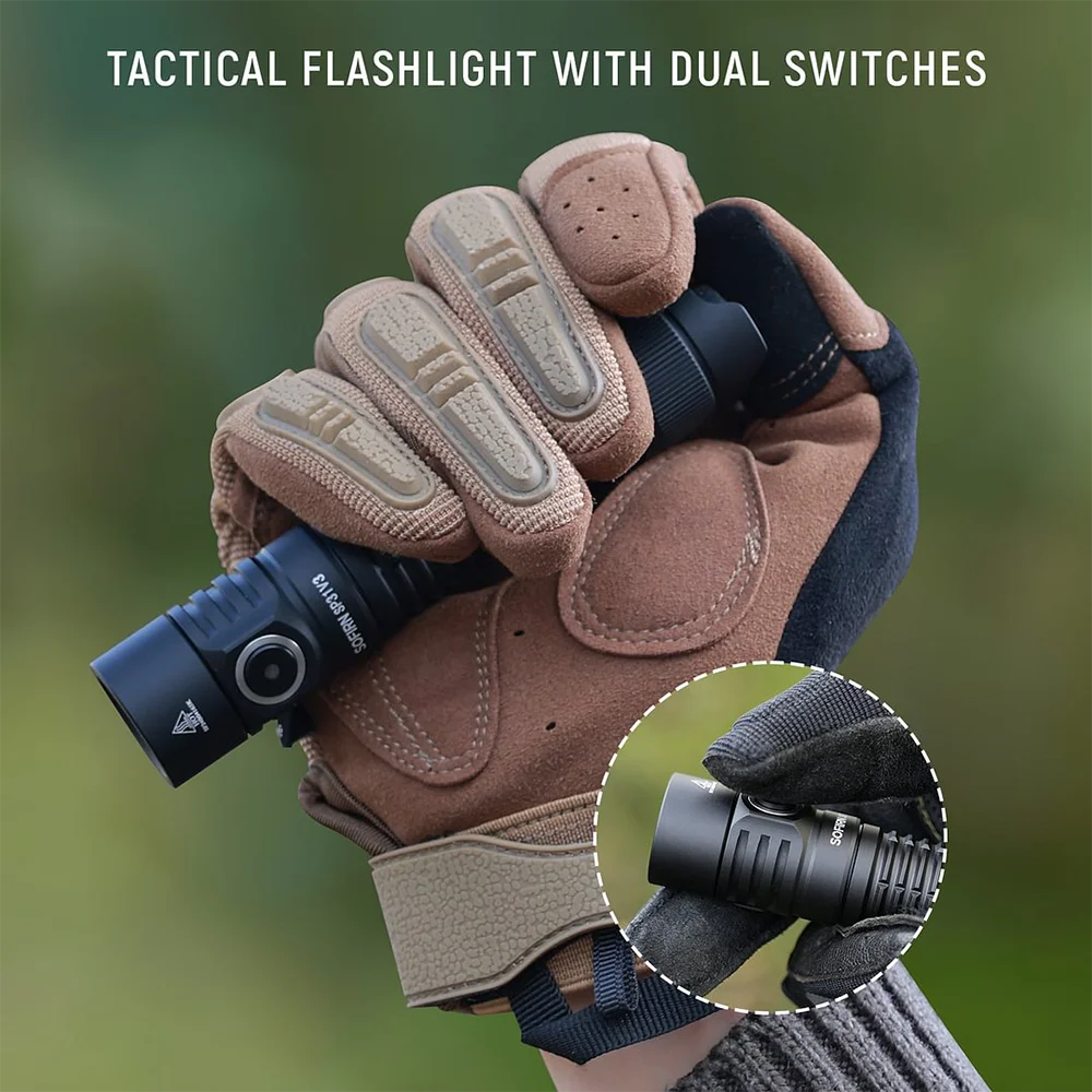 Sofirn SP31 V3.0 Tactical Flashlight 2000lm SST40 519A