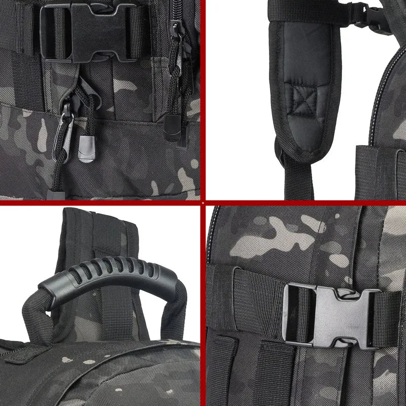 Unisex Camouflage Military Tactical Laptop Backpack Water Resistant