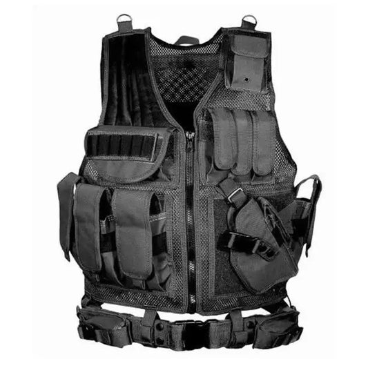 Adjustable MOLLE Tactical Vest for Airsoft and CS Games