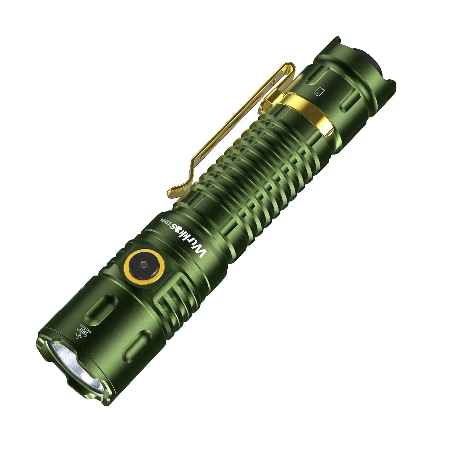 Wurkkos TD04 Rechargeable Dual Mode USB C Tactical Flashlight