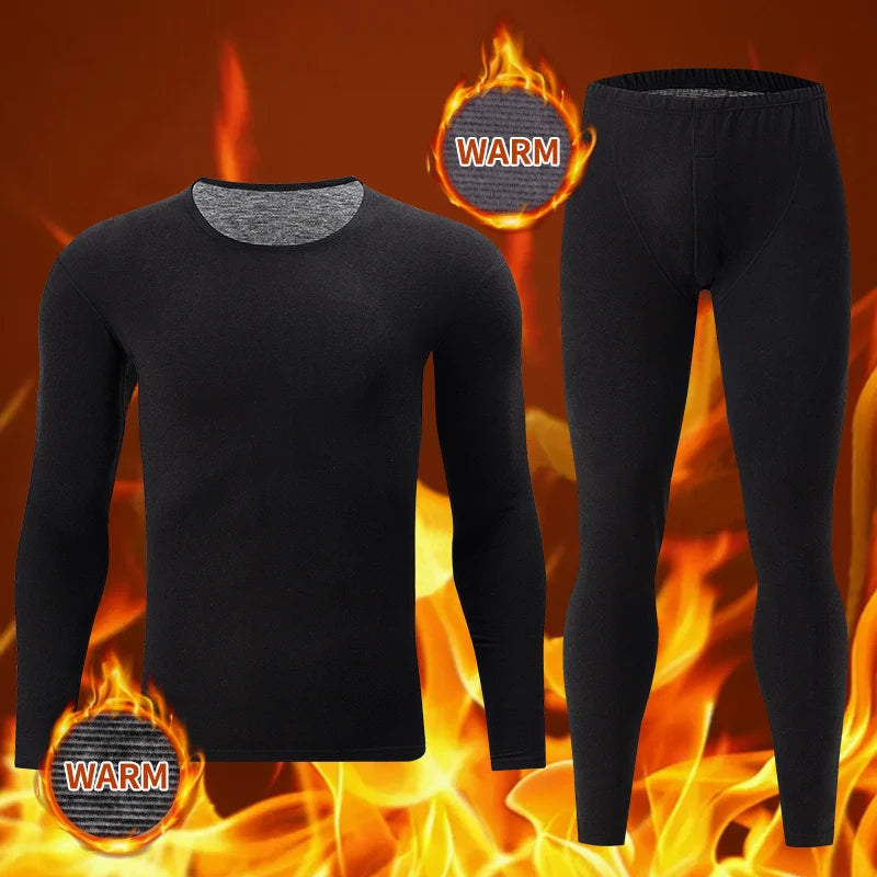 Men's Thermal Underwear Long Johns 2 Pack Winter Comfort Essentials