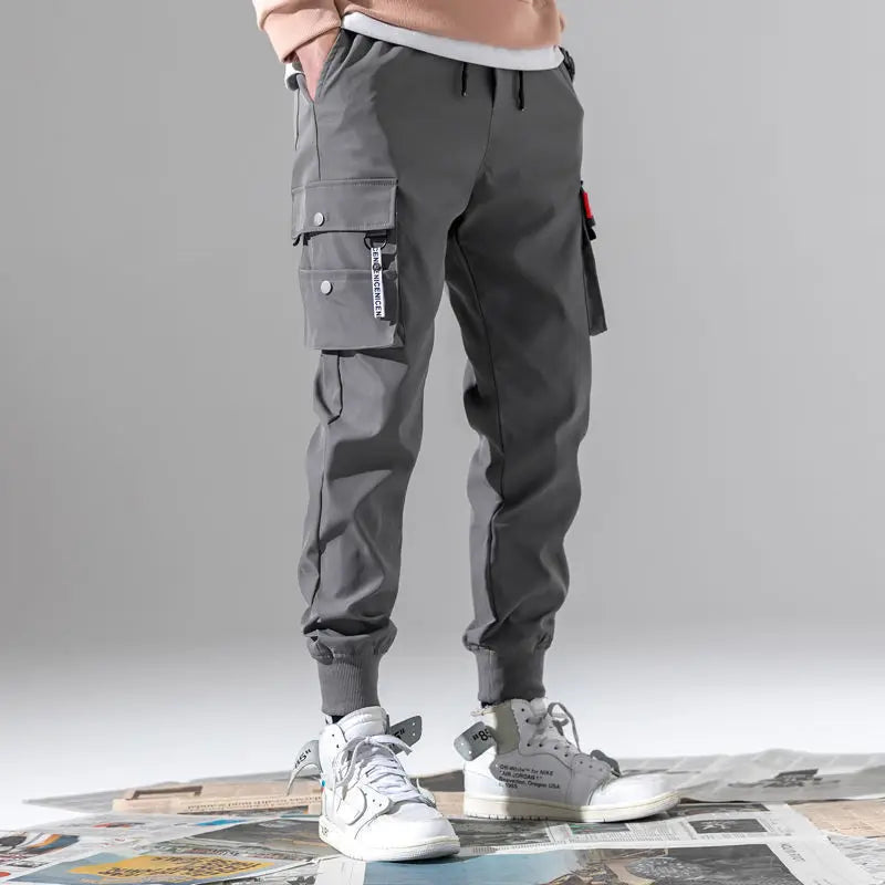 Men's Cargo Tactical Pants With Multi-Pockets